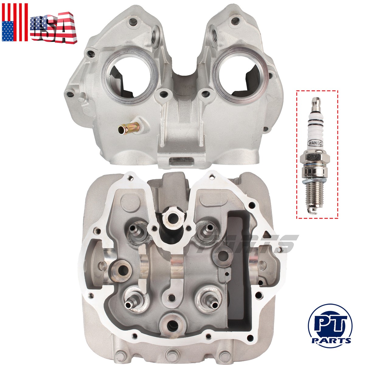 HEAD COURSE 154 × HEAD NX OMC Cobra 4.3L V6 Cylinder Head Assembly PN 0986827,986827