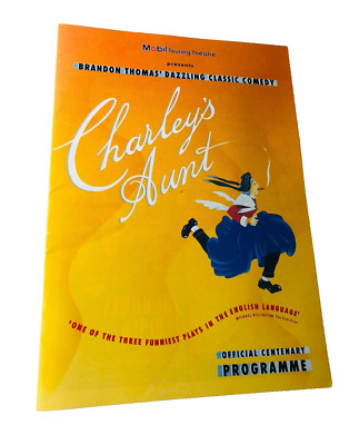 Theaterprogramm Charleys Tante Vintage ra
