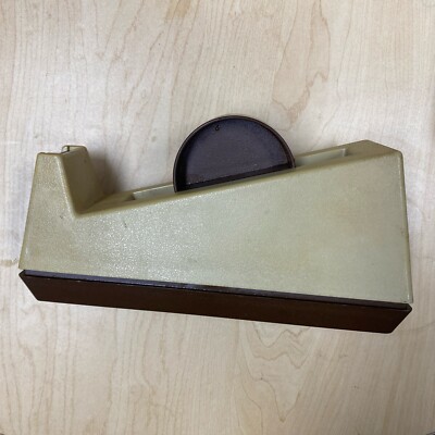 VTG Scotch 3M Heavy-Duty Weighted Tape Dispenser Model 28000 B54