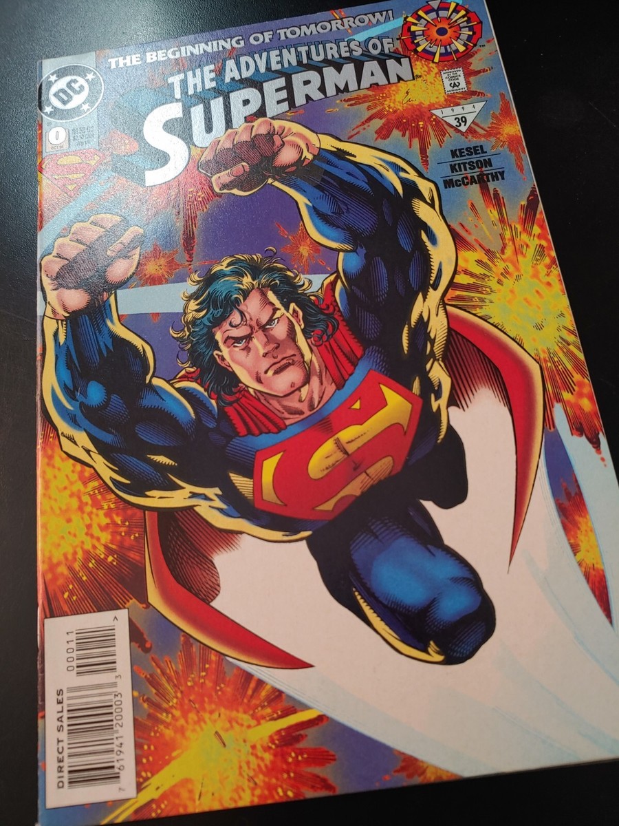 ⭐️ ADVENTURES of SUPERMAN #0 (Beginning of Tomorrow!)(1994 DC