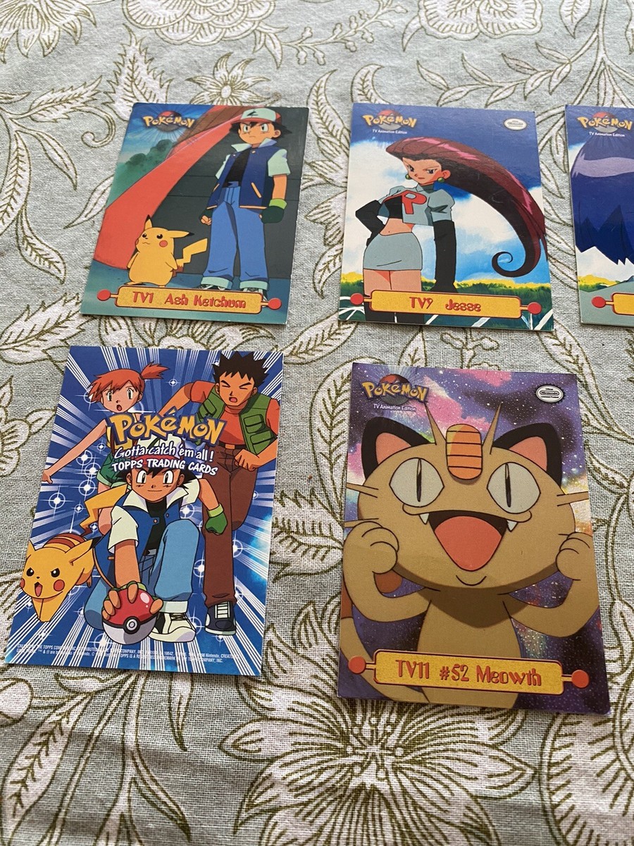Pokemon Topps TV Animation Edition - Trading Cards Mint/Near Mint
