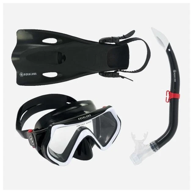 AQUALUNG Aqua Lung HERO Schnorchel Set Maske Flossen Schnorchel Flossenset Schnorchelset