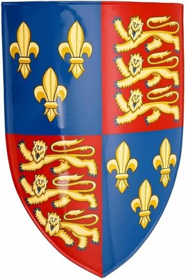 Medieval Heater Shield Hand Forged Customizable Functional Medieval ArmorShield
