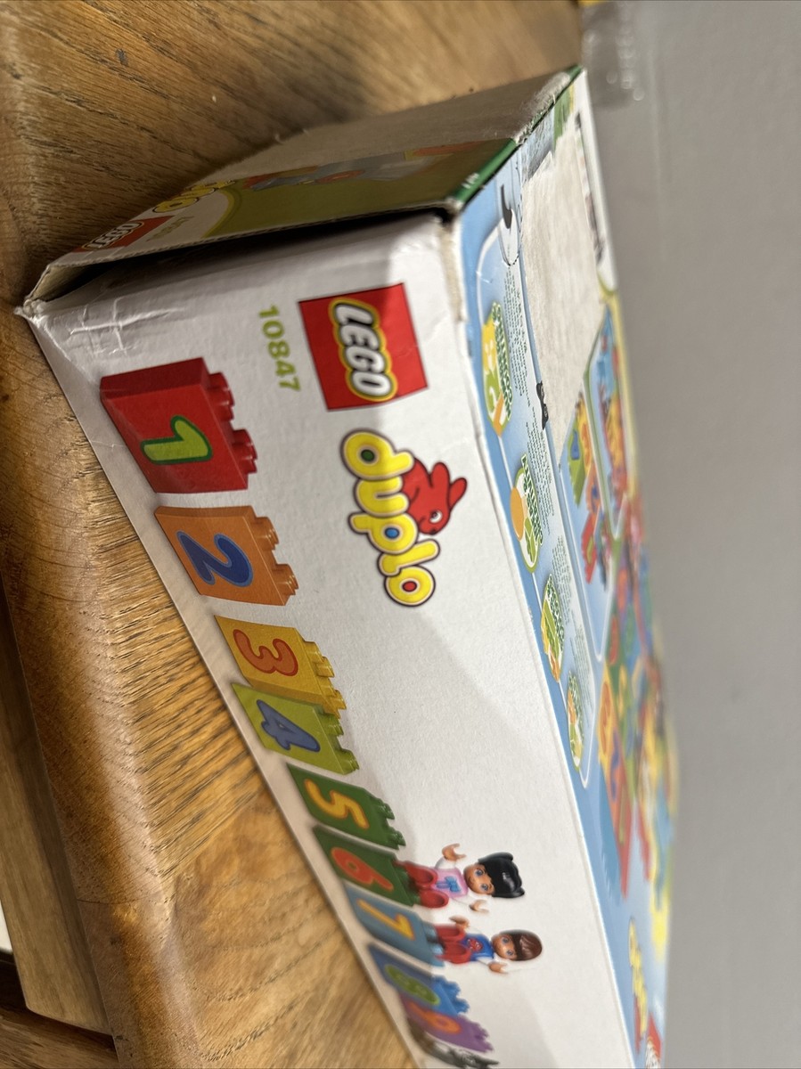 Lego duplo #10847 Learn to Count Number Train New (Box Is Damaged