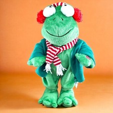 Gemmy Christmas Frog Animated Plush Hip Hop Shawty Got Low Motion Music RARE