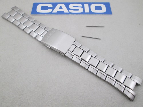 Genuine Casio Edifice EF-305D stainless steel watch band silver tone - Photo 1 sur 6