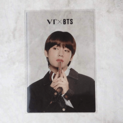 BTS X VT Cosmetics Perfume Official Limited Photo Card - V