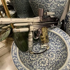 Dye Ultralite Autococker UL Black To Silver Gloss Fade