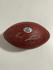 2022 Detroit Lions Game Issued NFL Football #254 Signed Jared Goff