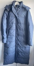 Fat Face Harley Puffer Dusky Blue Coat Size 8