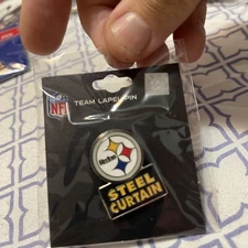 Pittsburgh Steelers “STEEL CURTAIN” Pin NFL