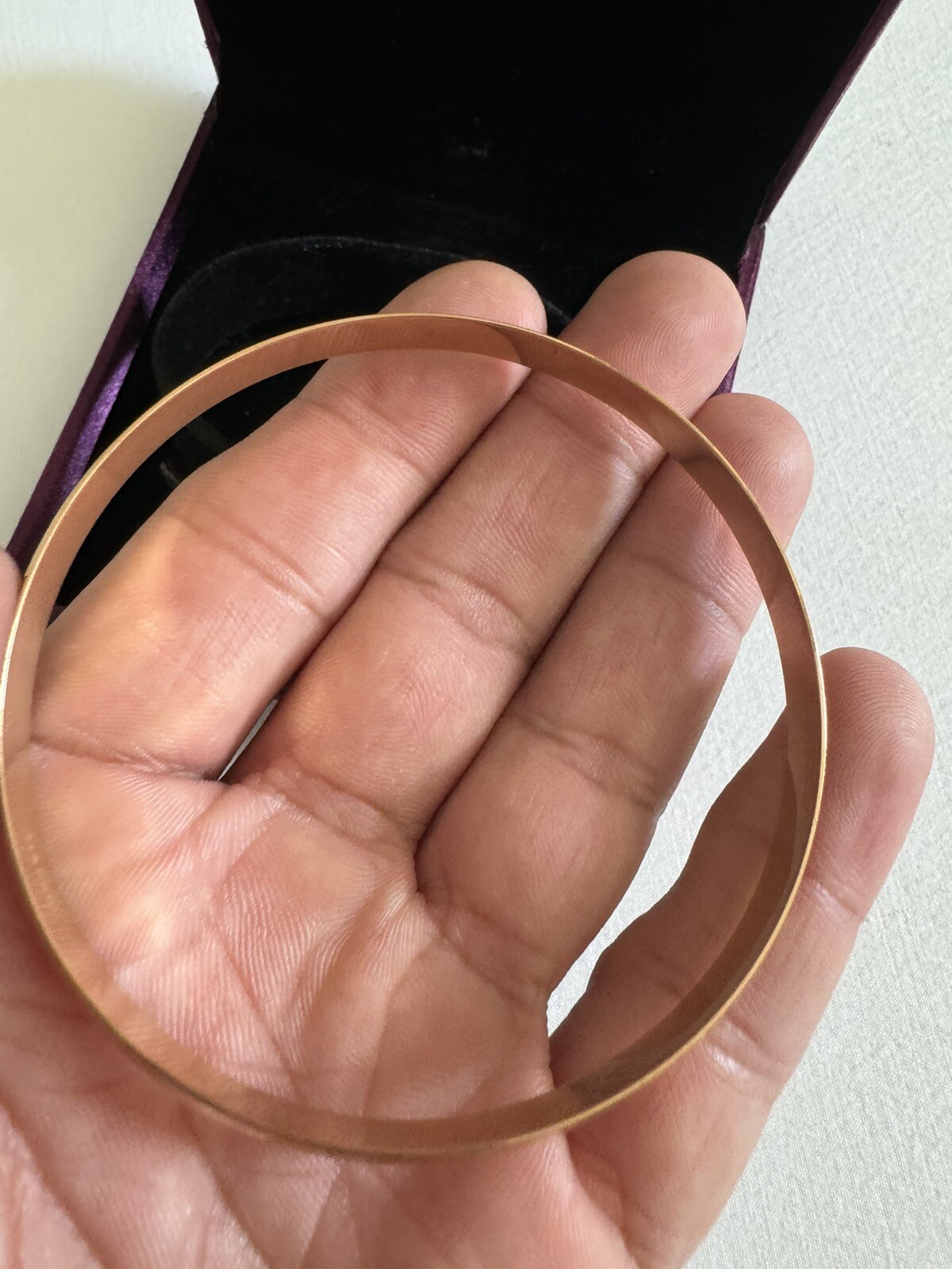 SIKH KADA BANGLE BRACELET SOLID HALLMARK AUTHENTI… - image 2