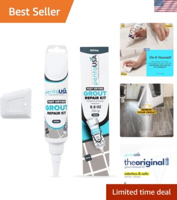 Transform Your Tiled Surfaces with Eco-Friendly Grout Repair - Triple Protection