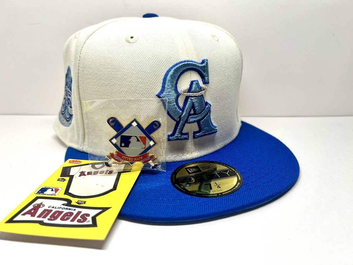 NEW ERA® × Standard California 59FIFTY New Era 59Fifty California/Los Angeles Fitted Hat Blue UV-7 1/4