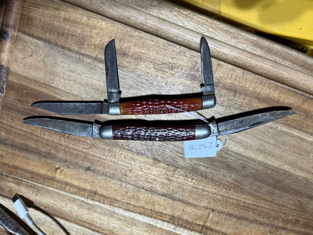 Case XX 1940s-60 Muskrat & Stockman knives (25278) | eBay