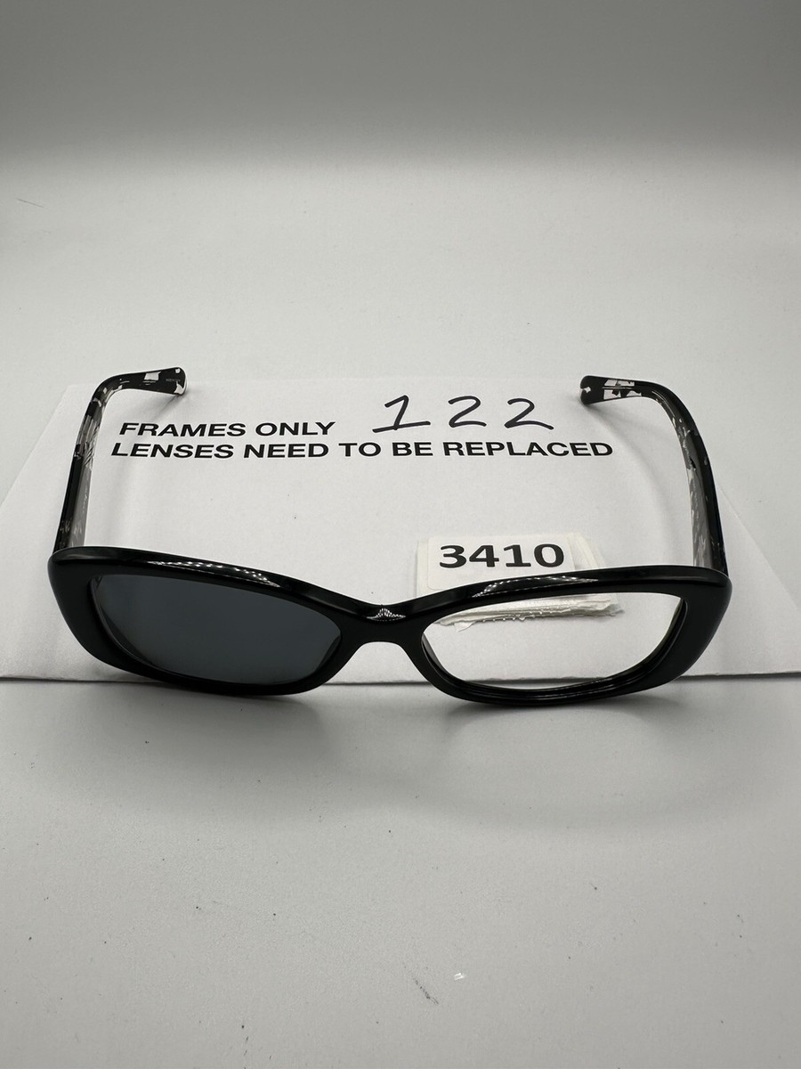 Coach Sunglasses Women FRAME ONLY HC8168 56-16-135 Black Crystal Mosaic 809 Coach Women main image 2