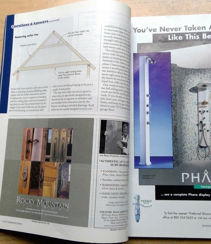 Taunton's Fine Homebuilding magazine Feb./Mar. 2001 Stepping Down to the Sound - Picture 8 of 12