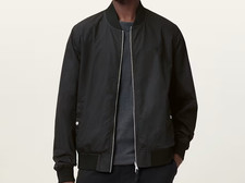 New AllSaints Men's Ramskull Bassett Bomber Reversible Jacket Size XL MSRP: 319