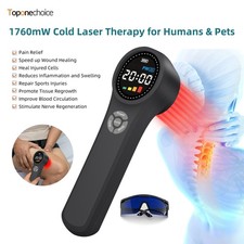 Pain Relief Red Light Therapy Device-Handheld Level 4 Laser 980/810/660nm