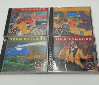 4xTIME LIFE CD Glory Days of Rock n Roll R&B Legends Teen Ballads Novelties+1