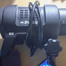 Profoto D2 Plus 1000W AC Monolight Flash Head, Built-In Slave Cell, Black