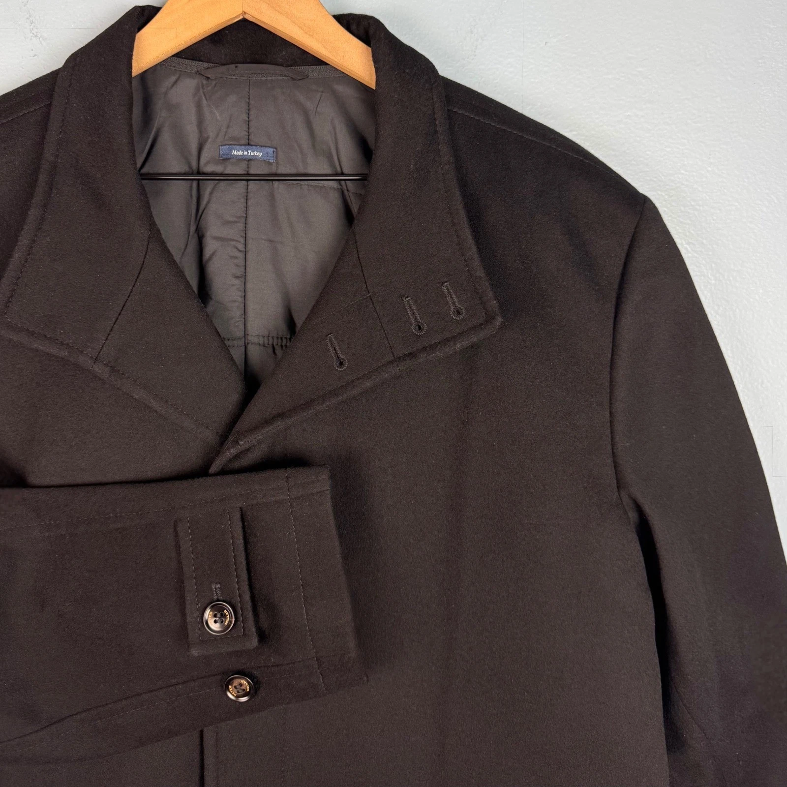 Peter Millar Loro Piana Storm System Coat Men's Medium Black Wool Jacket FLAW
Opens in a new window 