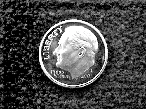 2001 S SILVER PROOF DIME