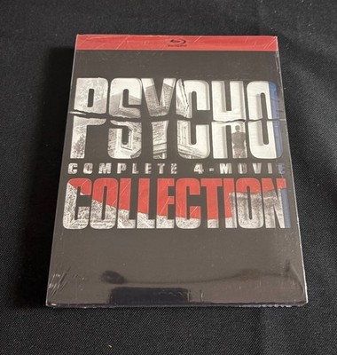 Psycho 4-Movie Complete Collection Blu-Ray New Sealed Movie Set Bonus Features
