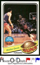 1979-80 Topps #80 Walter Davis Phoenix Suns Basketball Card