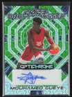 Mouhamed Gueye 2022-23 Leaf Optichrome Draft Odyssey Green Mojo Auto /3 #DO-MG1
