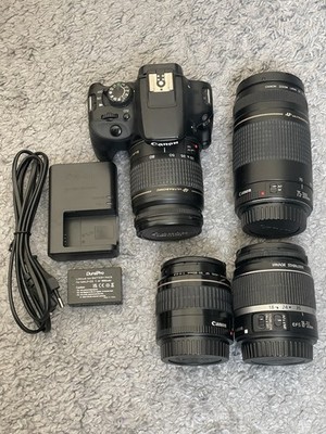 Canon EOS 100D / Rebel SL1 18.0 MP DSLR mit Objektiven
