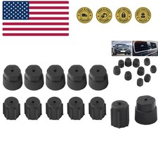 A/C Charge Port Caps Valve Core, 10Pcs 13mm  16mm Multi-Size Car AC Air Cond...