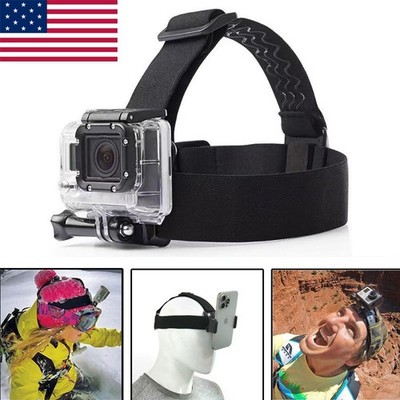 Phone Head Strap Belt Mount Holder For iPhone Samsung GoPro Hero 9 8 7 6 5 4 3+