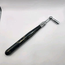 Vintage SCHAFF Chicago Extendable Piano Tuning Lever Hammer Wrench 8-Point Star