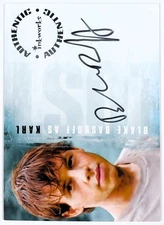 2007 Inkworks LOST Season 3 TV Series #A-32 Blake Bashoff as Karl Auto Card! NM!