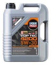 LIQUI MOLY 3707 Motoröl 5L Top Tec 4200 5W-30 für SMART SUBARU SUZUKI TOYOTA
