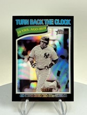 2025 Topps Heritage Turn Back the Clock- Black Refractor /77 Carlos Beltran #334