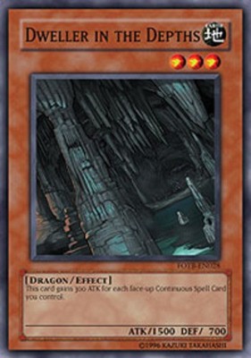 3 x Dweller in the Depths - FOTB-EN028 - Common - 1st Edition Near Mint, English