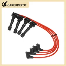 Car Spark Plug Coil Wires 6.7mm Fit for Acura Integra 1996-2001 Item of 4