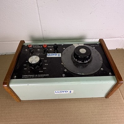 Lloyd Instruments Ltd (Jay Jay) Precision Variable Capacitor PVC 2 Guaranteed