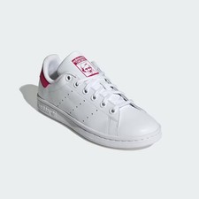 NEW ADIDAS ORIGINALS STAN SMITH J Youth / Women s JP9711 White Pink