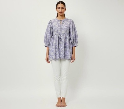 Lightweight Super Soft Cotton Blouse Top Comfy Daily Travel Wear