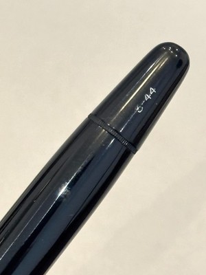 Montblanc 344 Fountain Pen - Black - Piston Filler, Flexy nib