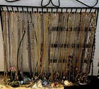 Lot of Vintage and Modern Fashion and Costume Jewelry 60+ All Wearable Necklaces