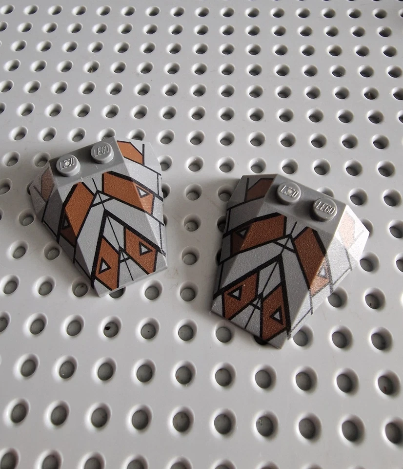 Lego Star Wars Flügel Keilstein neu dunkelgrau Sticker 48933pb009 7957 P55 - Bild 1 von 1