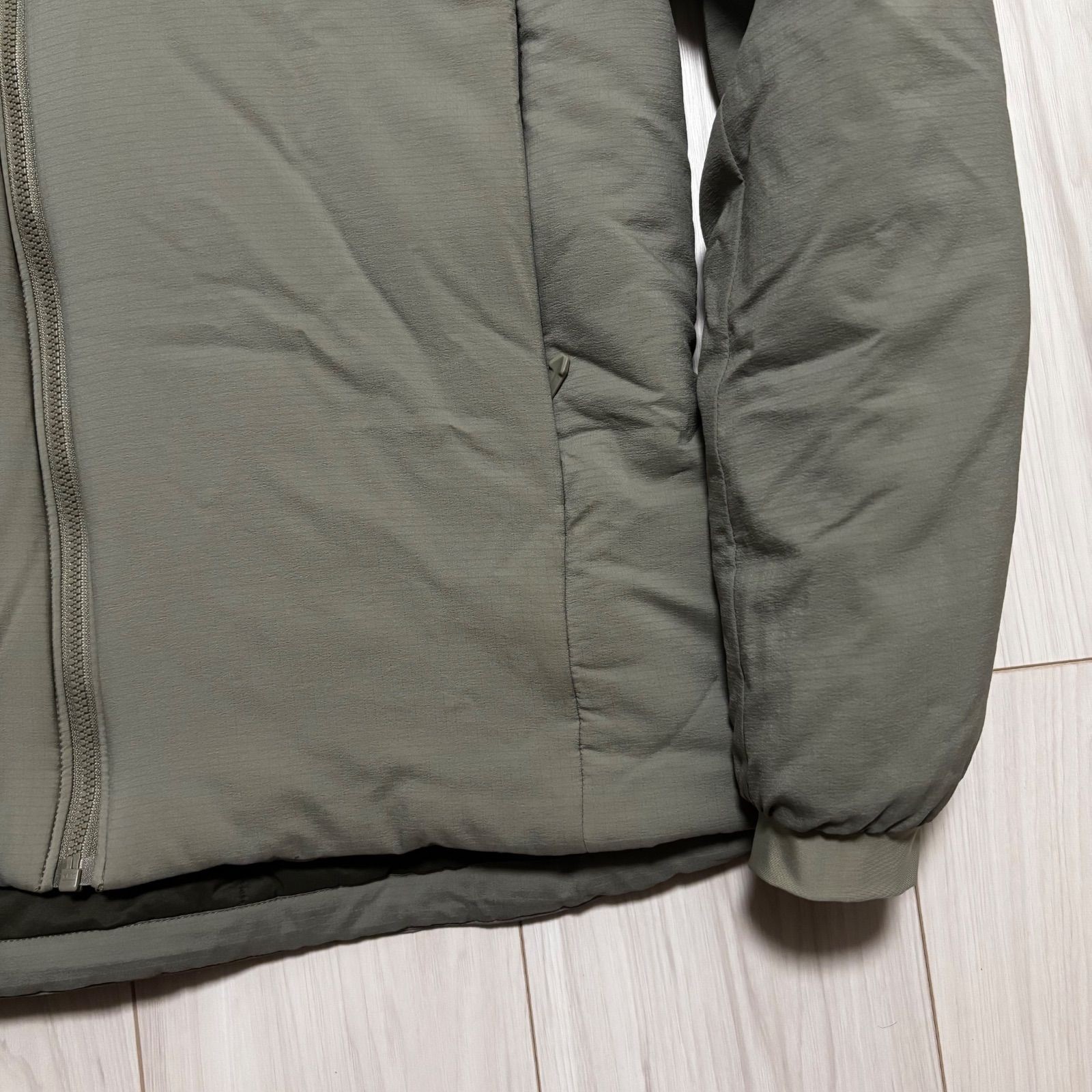 Arc'teryx Atom AR Hoody Men's S Khaki Distortion Coreloft image 6