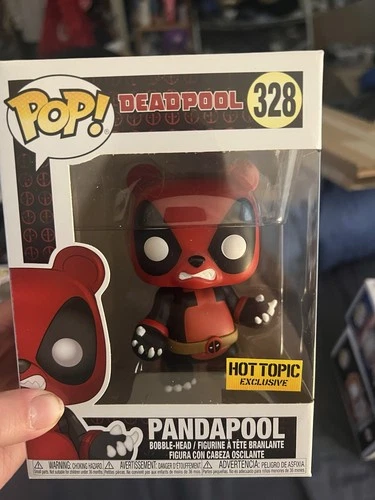 Funko Pop! Marvel Deadpool Pandapool #328-Hot Topic Exclusive-Vinyl Figure