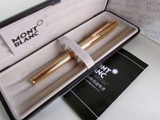 Montblanc Noblesse Fountain Pen Gold Plated GT 14K EF Nib