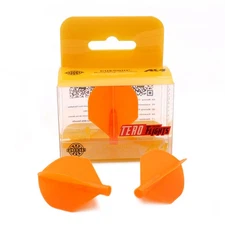 CUESOUL TERO AK4 Dart Flights Sheild Shape-Solid Orange Color