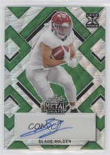 2022 Leaf Metal Draft Green Wave 3/7 Slade Bolden #BA-SB1 Auto v7j